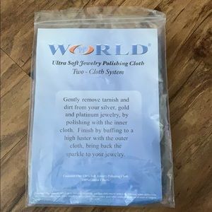 Large Jewelry Polishing Cloth NWOT